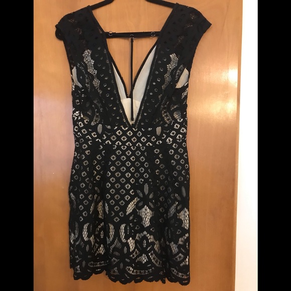 Free People One Million Lovers Mini Lace Dress - Picture 4 of 8
